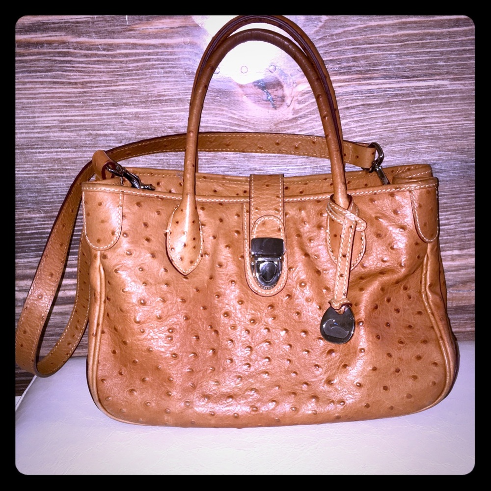 Dooney and Bourne Ostrich handbag nwot